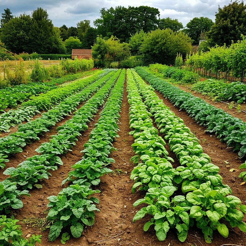 Irrigation goutte à goutte automatique idéale pour un potager de 100 m²